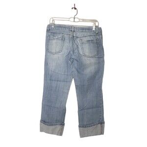 CALVIN KLEIN Denim Jean Capris Size 4